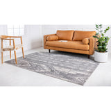 unique loom orford portland ore001gry gray rug
