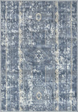 Unique Loom Depoe Portland ORE002BLU Blue Rug
