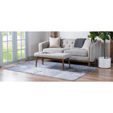 unique loom woodburn portland ore005blu blue rug