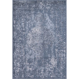 Unique Loom Woodburn Portland ORE005BLU Blue Rug