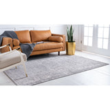 unique loom albany portland ore006gry gray rug
