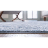 unique loom albany portland ore006blu blue rug