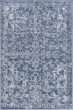 unique loom albany portland ore006blu blue rug