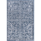 Unique Loom Albany Portland ORE006BLU Blue Rug