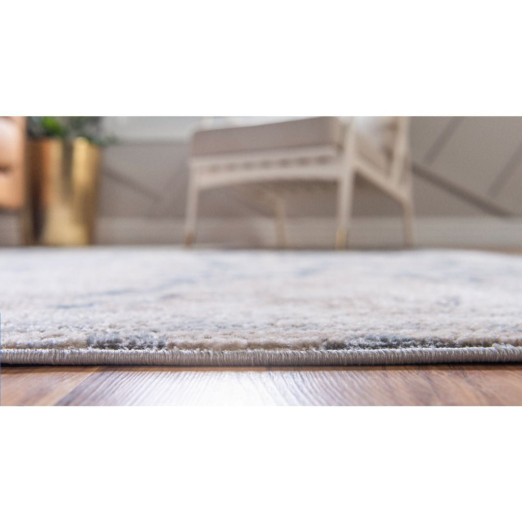 unique loom albany portland ore006bei beige navy blue rug