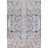 Unique Loom Albany Portland ORE006BEI Beige/Navy Blue Rug
