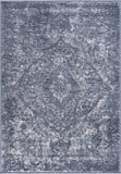 Unique Loom Astoria Portland ORE007BLU Blue Rug
