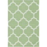 Unique Loom Trellis Decatur GEO001GRN Green/Ivory Rug