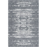Unique Loom Static Decatur GEO004GRY Gray/Ivory Rug