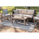 unique loom outdoor pool omd017cha charocal rug