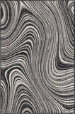 Unique Loom Outdoor Pool OMD017CHA Charocal Rug
