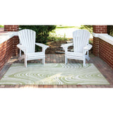 unique loom outdoor pool omd017grn green rug
