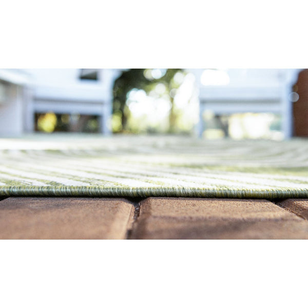 unique loom outdoor pool omd017grn green rug