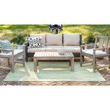 unique loom outdoor links trellis otr010grn green ivory rug