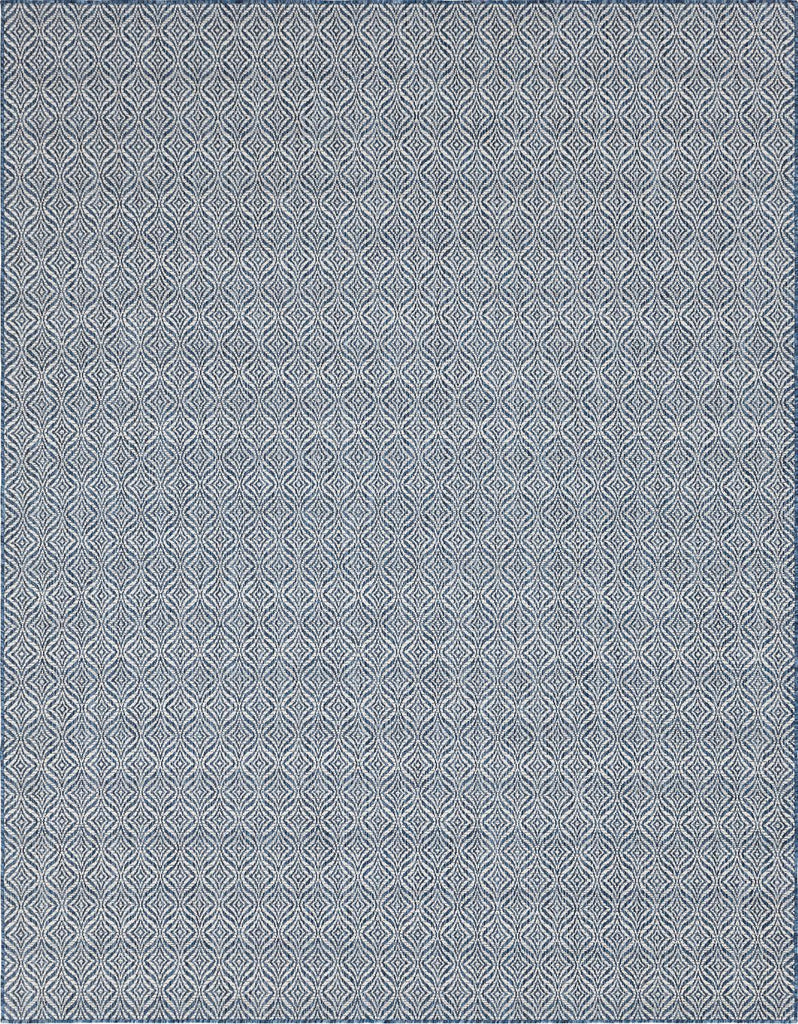 unique loom outdoor deco trellis otr011nvb navy blue ivory rug