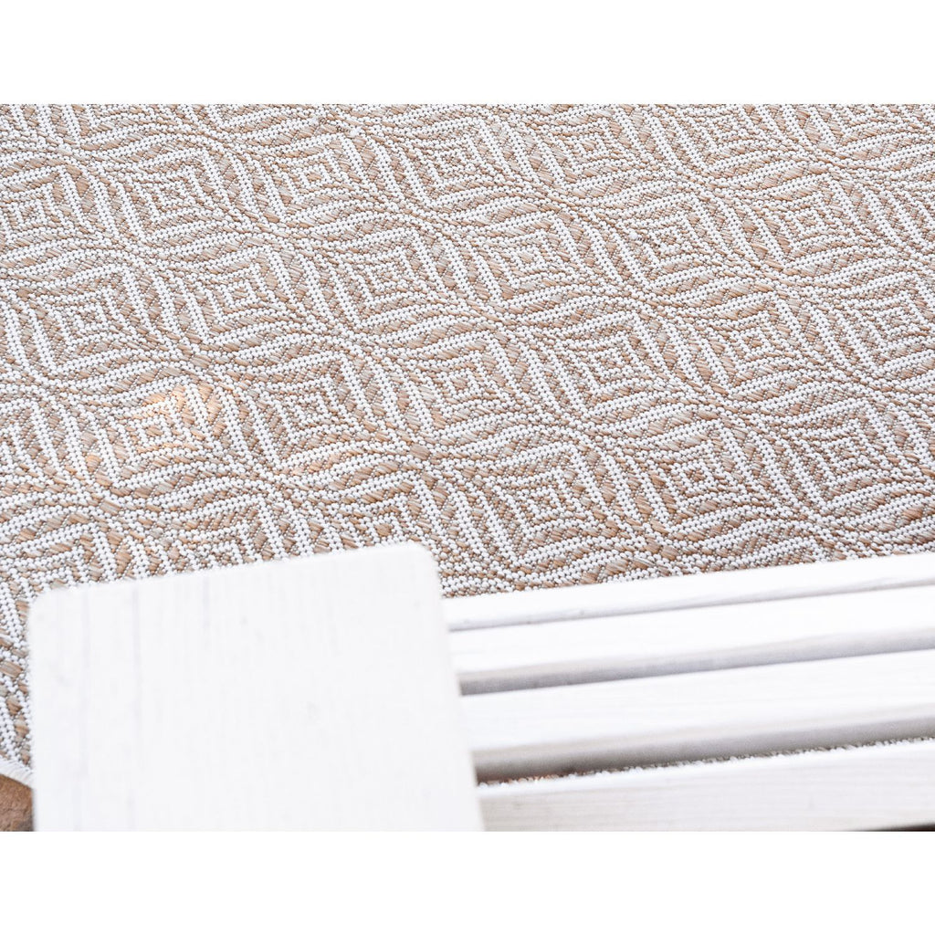 unique loom outdoor deco trellis otr011tan tan ivory rug