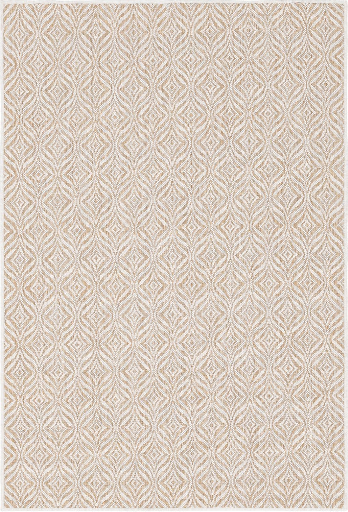 unique loom outdoor deco trellis otr011tan tan ivory rug