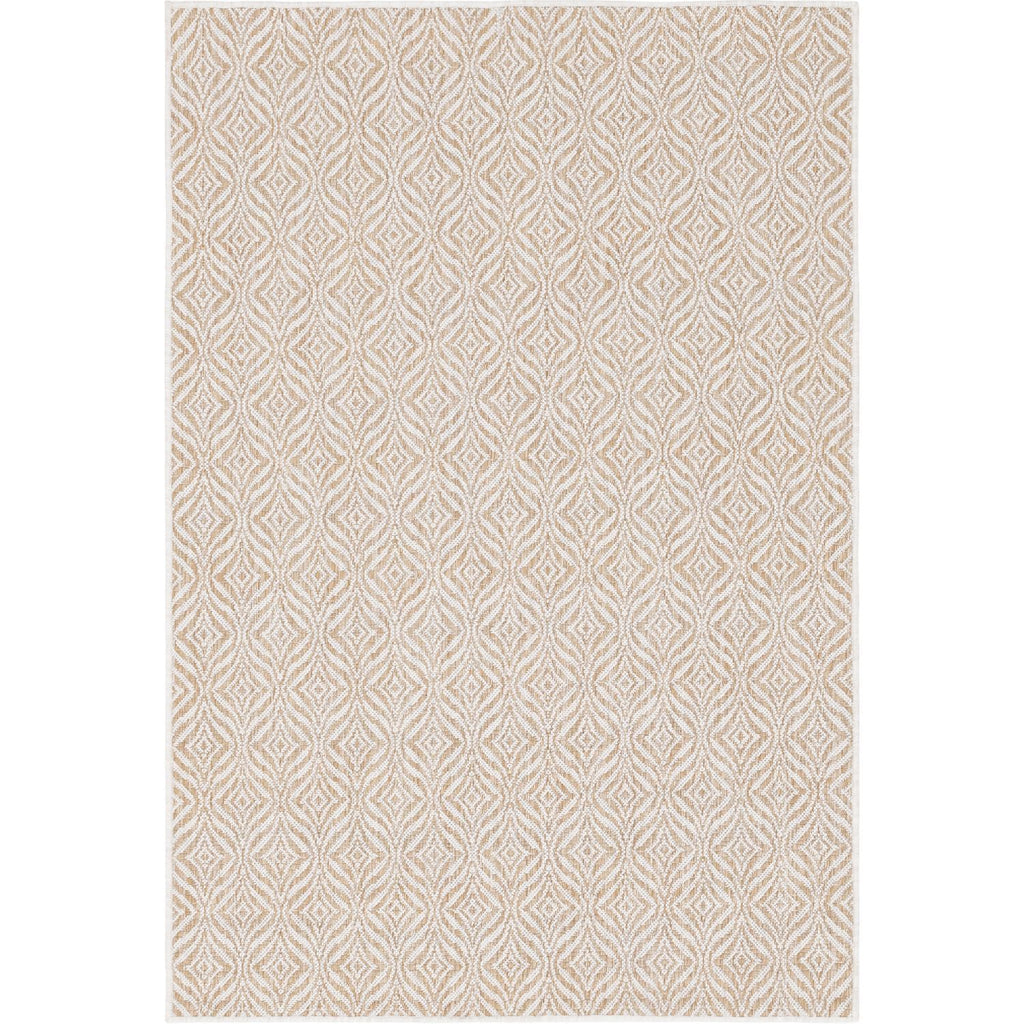 unique loom outdoor deco trellis otr011tan tan ivory rug