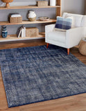 Unique Loom Jill Zarin English Manor Farmhouse Blueberry Rug