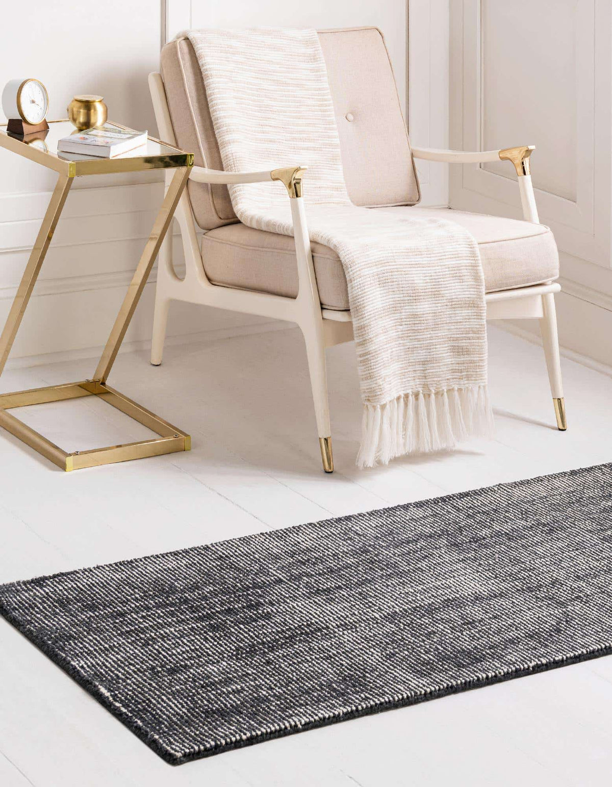 Unique Loom Jill Zarin English Manor Farmhouse Earl Grey Rug