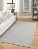 Unique Loom Jill Zarin English Manor Farmhouse Grey Manor Rug