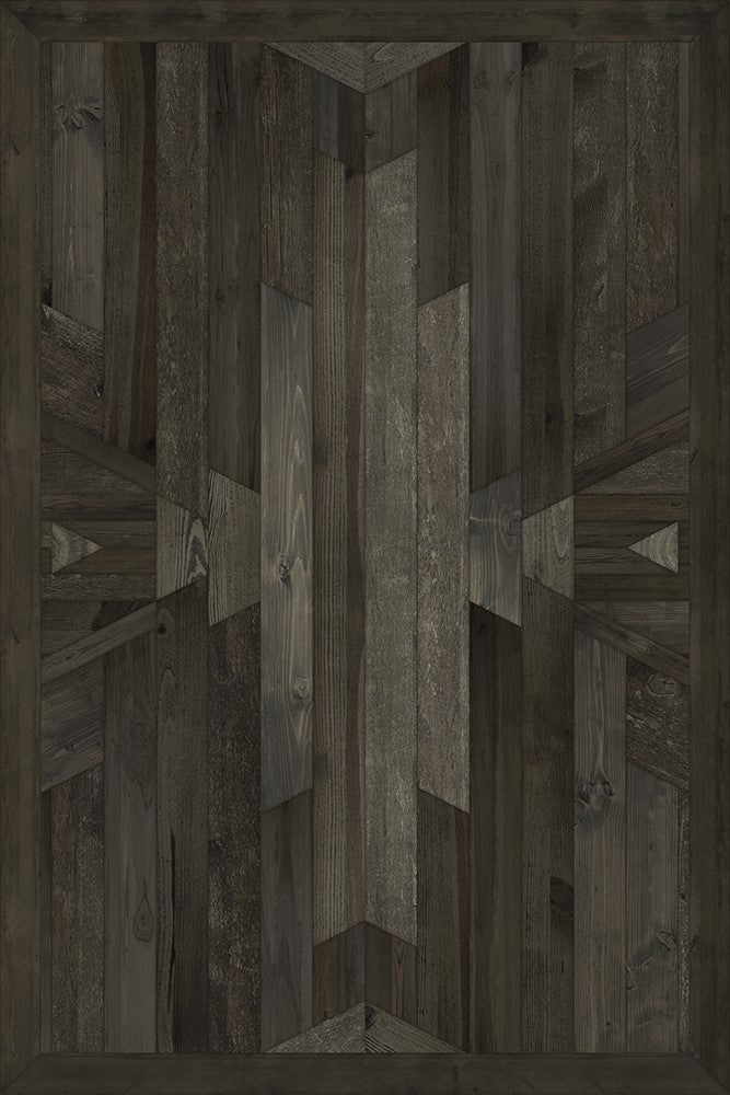 spicher and company norwegian wood native black hawk rug