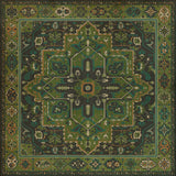 spicher and company persian bazaar camelot the green knight rug