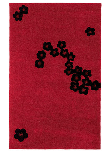 Delos, Inc. Moda 33856 Red Rug