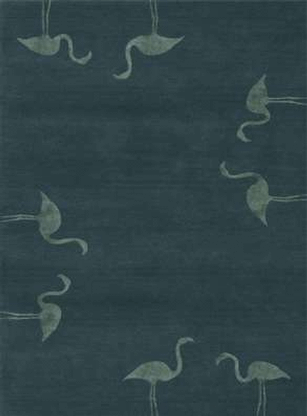 Delos, Inc. Coastal 36325 Dark Teal Rug