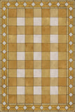 spicher and company williamsburg gingham tile yellow rug