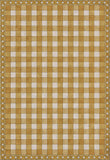 spicher and company williamsburg gingham tile yellow rug
