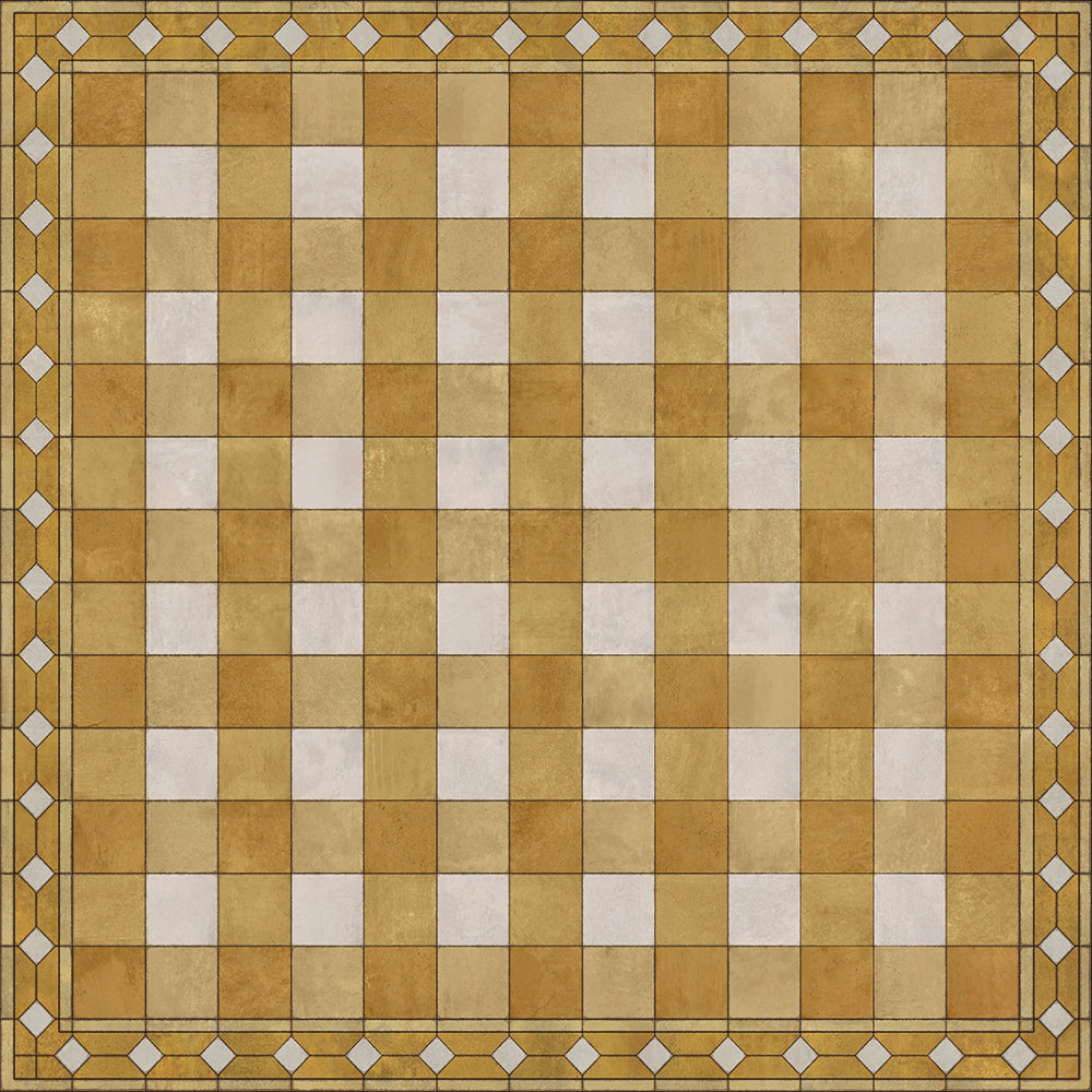 spicher and company williamsburg gingham tile yellow rug