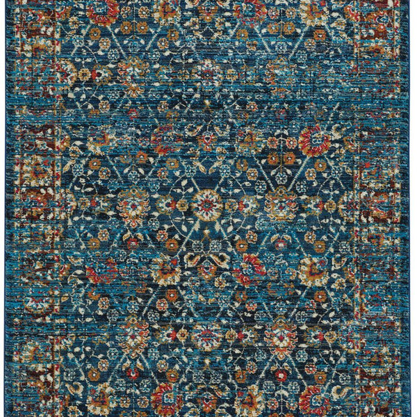 capel benz kayseri 3822 dk blue rug