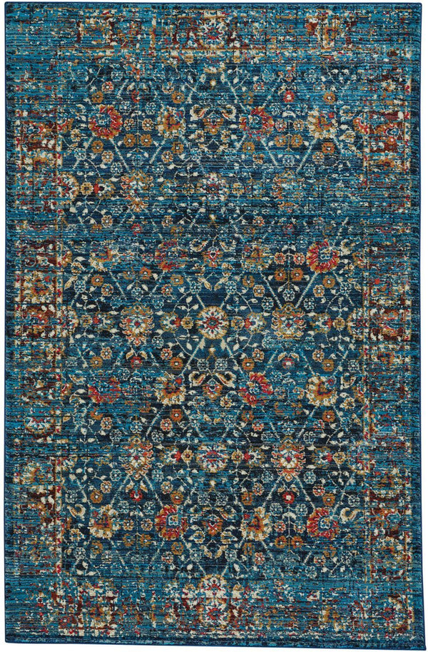 capel benz kayseri 3822 dk blue rug
