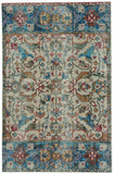 capel benz manisa 3824 med blue rug