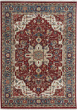 capel alden medallion 3943 classic red rug
