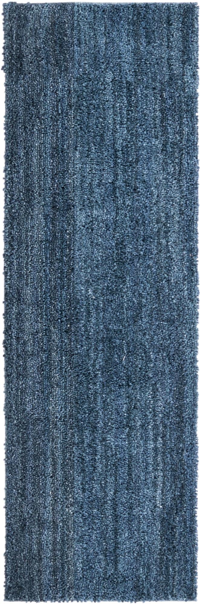 unique loom jill zarin shaggy chic shaggy blueberry blue rug