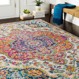 surya rug co elaziz elz 2335 bright pink rug
