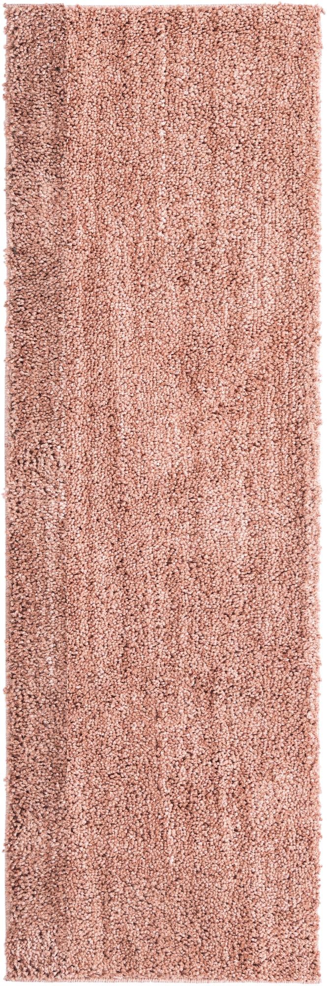 unique loom jill zarin shaggy chic shaggy grapefruit pink rug