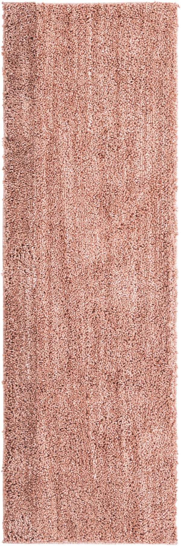 unique loom jill zarin shaggy chic shaggy grapefruit pink rug