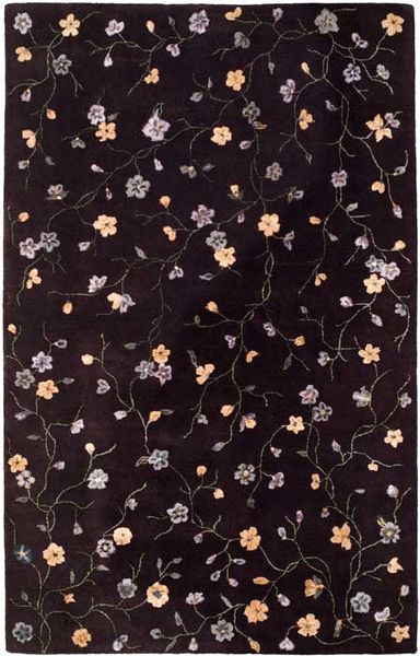HRI Monaco 4 Navy Blue Rug
