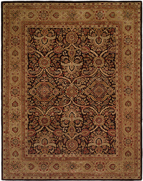 HRI Carlton 401 Dark Brown Rug
