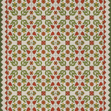 spicher and company american folk art museum floral quilt flowers in the mirror rug