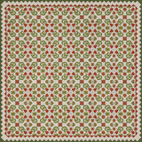 spicher and company american folk art museum floral quilt flowers in the mirror rug