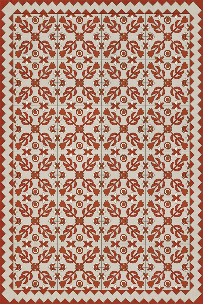 spicher and company american folk art museum floral quilt this old village rug