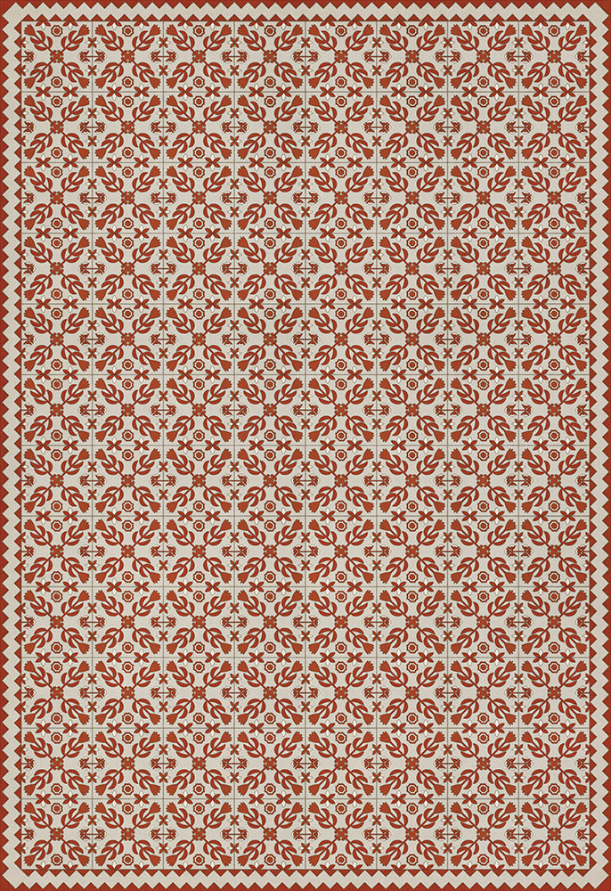 spicher and company american folk art museum floral quilt this old village rug