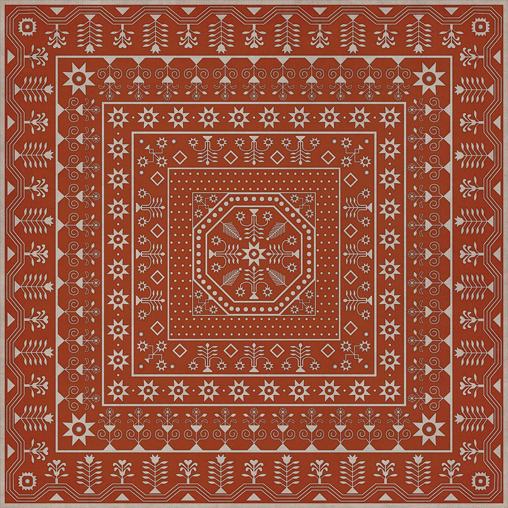 spicher and company american folk art museum embroidery the sanguine sunrise rug