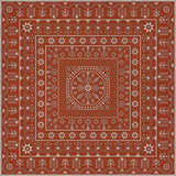 spicher and company american folk art museum embroidery the sanguine sunrise rug