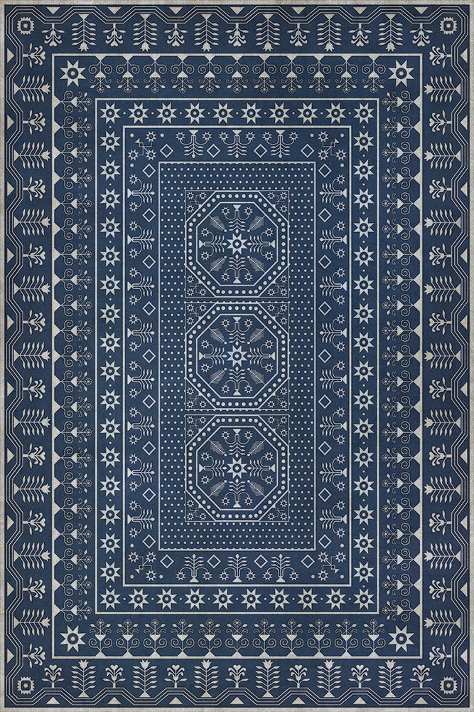 spicher and company american folk art museum embroidery the waning moon rug