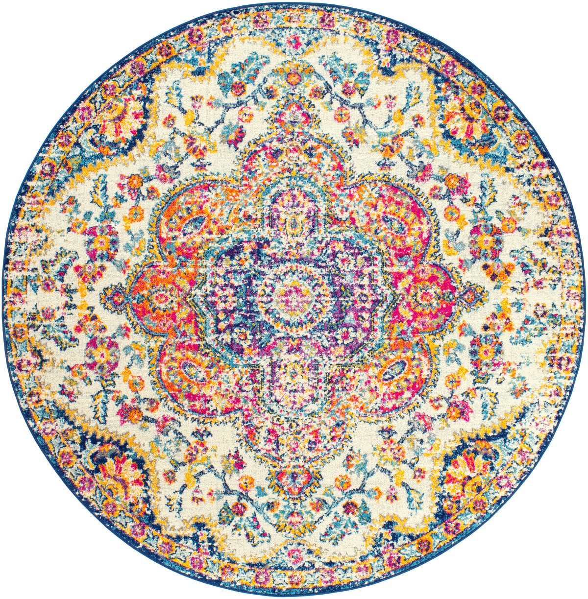 surya rug co elaziz elz 2335 bright pink rug